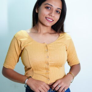 Round Neck Women Blouse