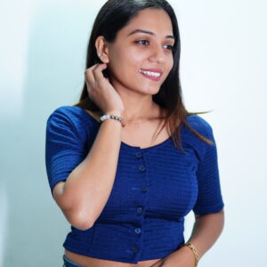 Round Neck Women Blouse